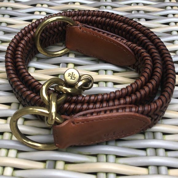 Ralph Lauren Toggle Stretch Woven Belt Large main image 7